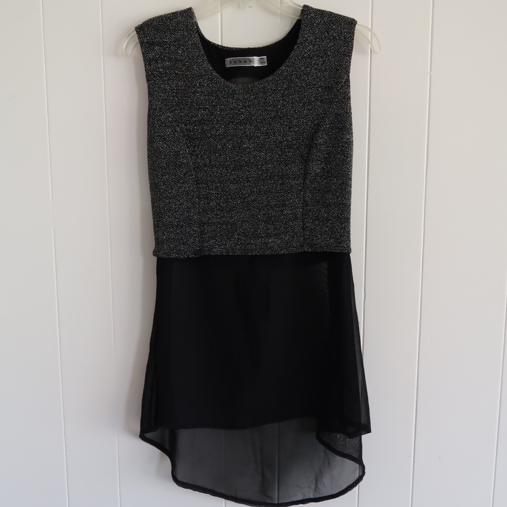 High/low blouse